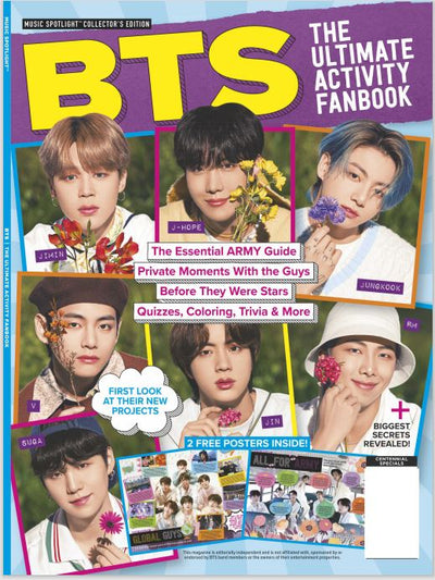 BTS - The Ultimate Activity Fanbook: Explore Their Sincere Heartwarming Bond With Each Other and ARMY - Magazine Shop US