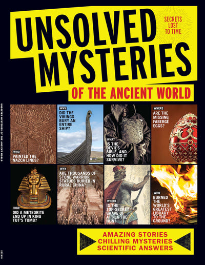 Unsolved Mysteries - Secrets of the Ancient World: Amazing Stories Chilling Mysteries & Scientific Answers - Magazine Shop US