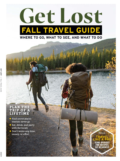 Get Lost - Fall Travel Guide: Plan the Trip of a Lifetime, 13 Amazing Destinations, Secret Places Tourists Never Go, What To Bring, Staying Safe On The Go & More! - Magazine Shop US