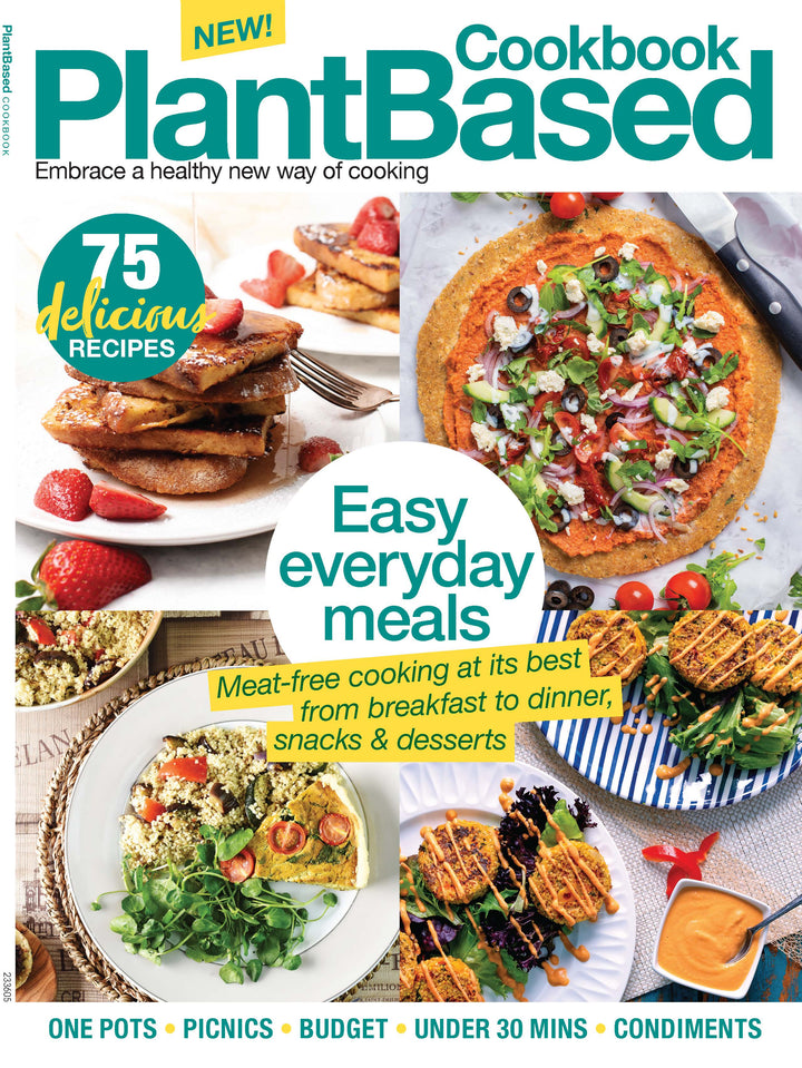 Plant Based Cookbook - Healthy New Way Of Cooking: 75 Recipes, Easy Ve   Magazine Shop US