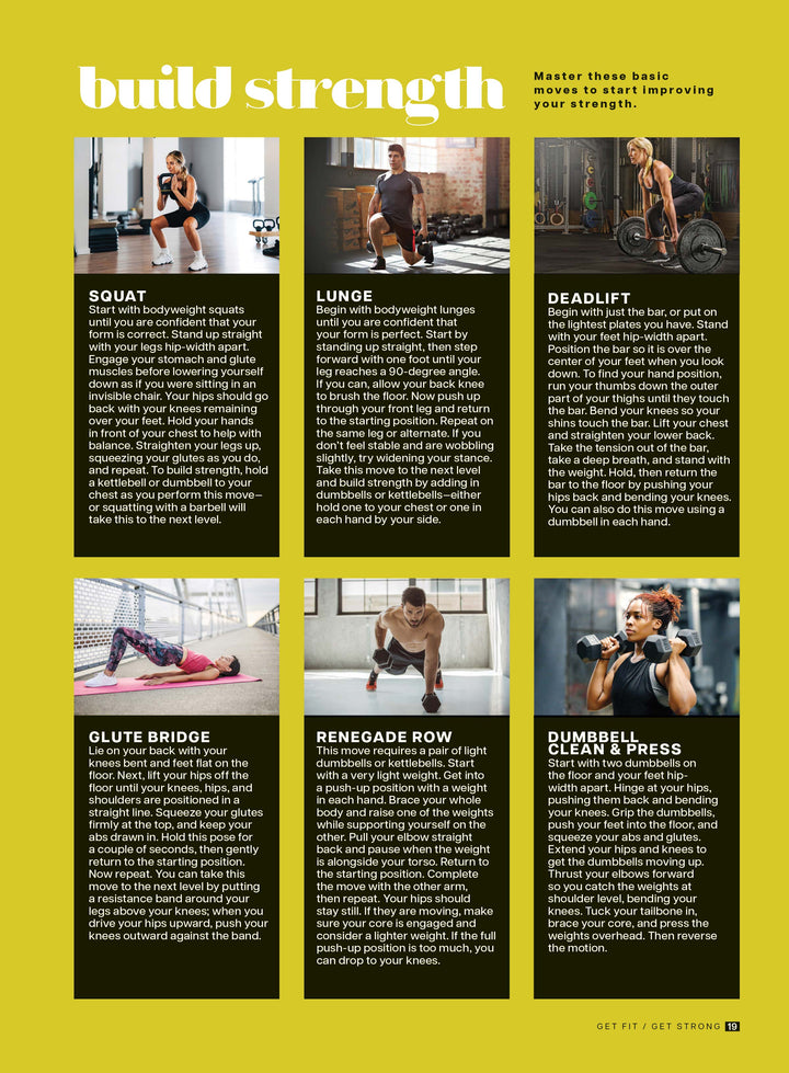 get fit 女性のためのフィットネスマガジン Get Fit, Get Strong - Woman's Guide To Muscles: Beginner Friendly