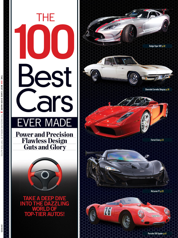 The 100 Best Cars Ever Made - Engines, Hypercars, Lamborghini, Ferrari –  Magazine Shop US