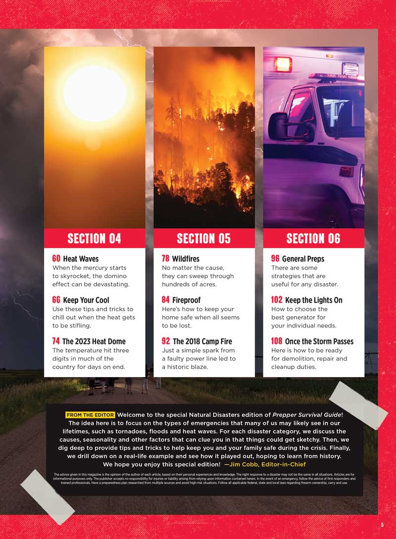 Prepper - Natural Disasters Survival Guide 2024 Edition