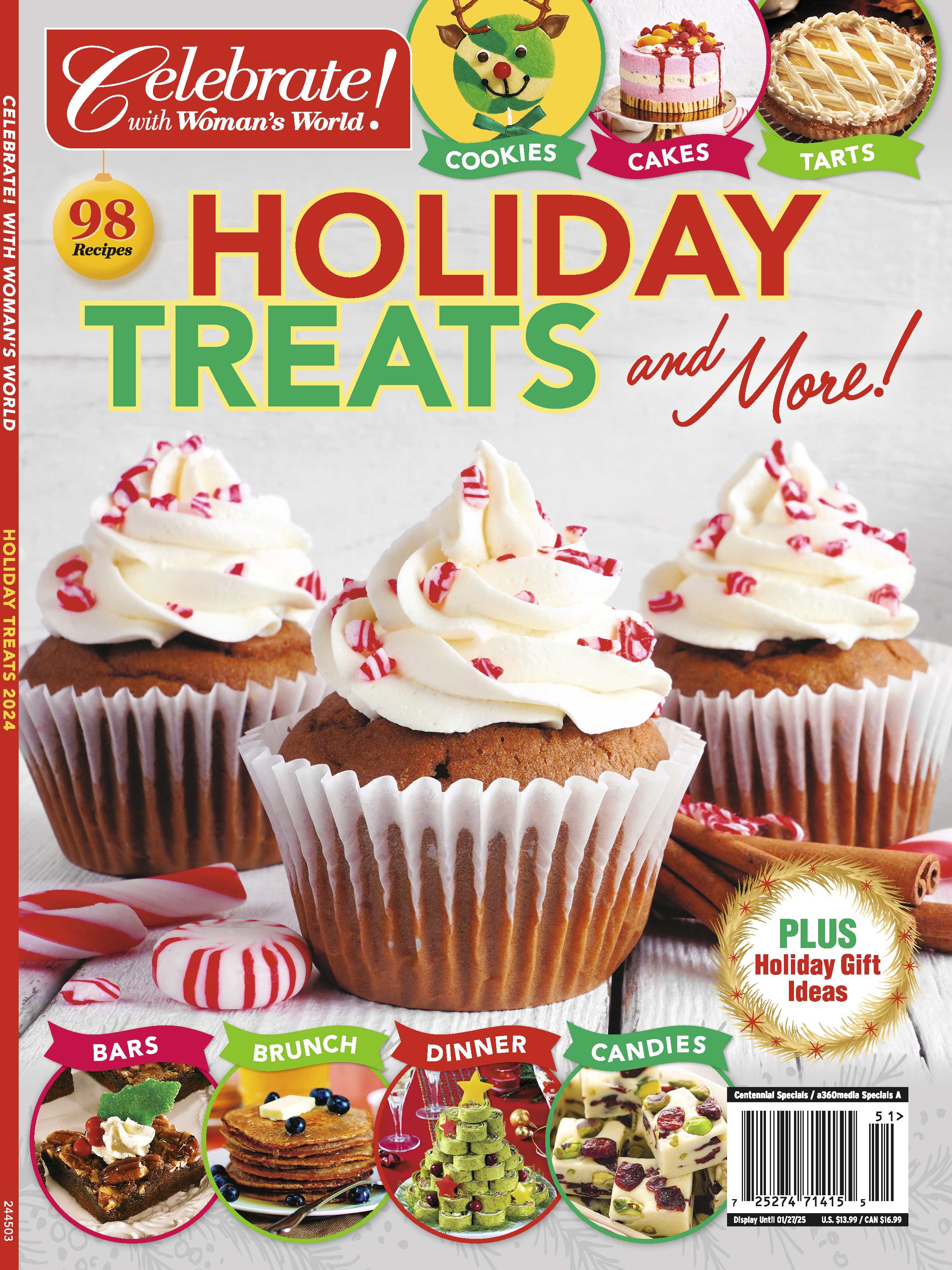 Celebrate With Woman's World - Holiday Treats & More: 98 Recipes, Cook ...