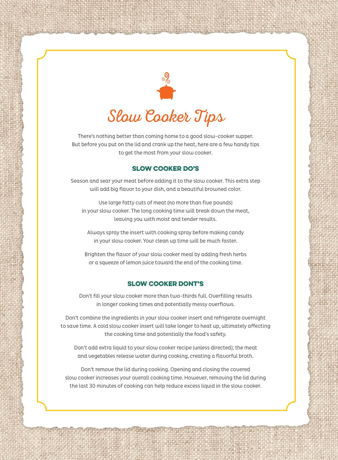 Why slow cookers often end up watery