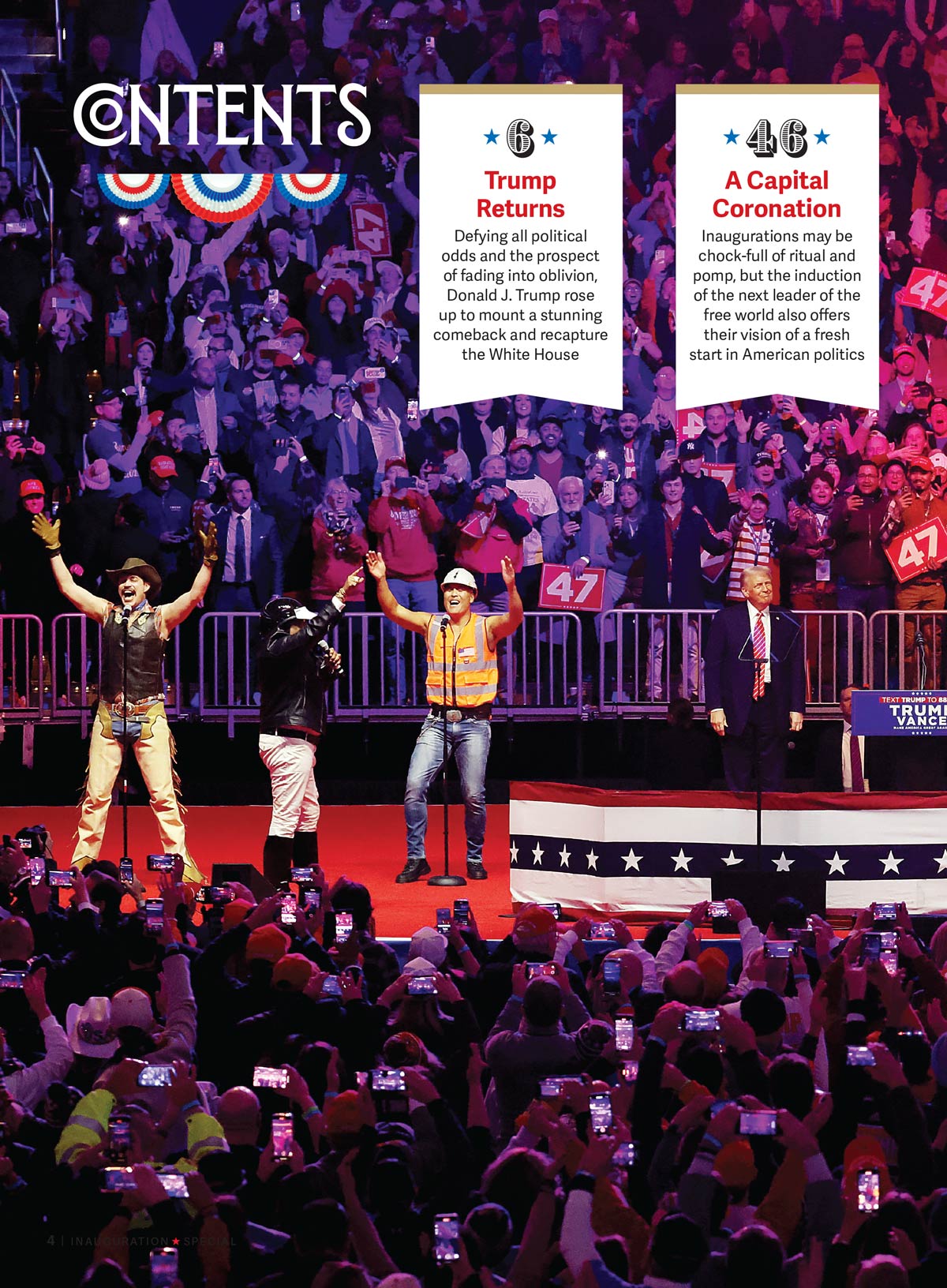 Magazine Inaguration Trump's Triumph - 2025 Presidential Inauguration: Trump Returns As The ...