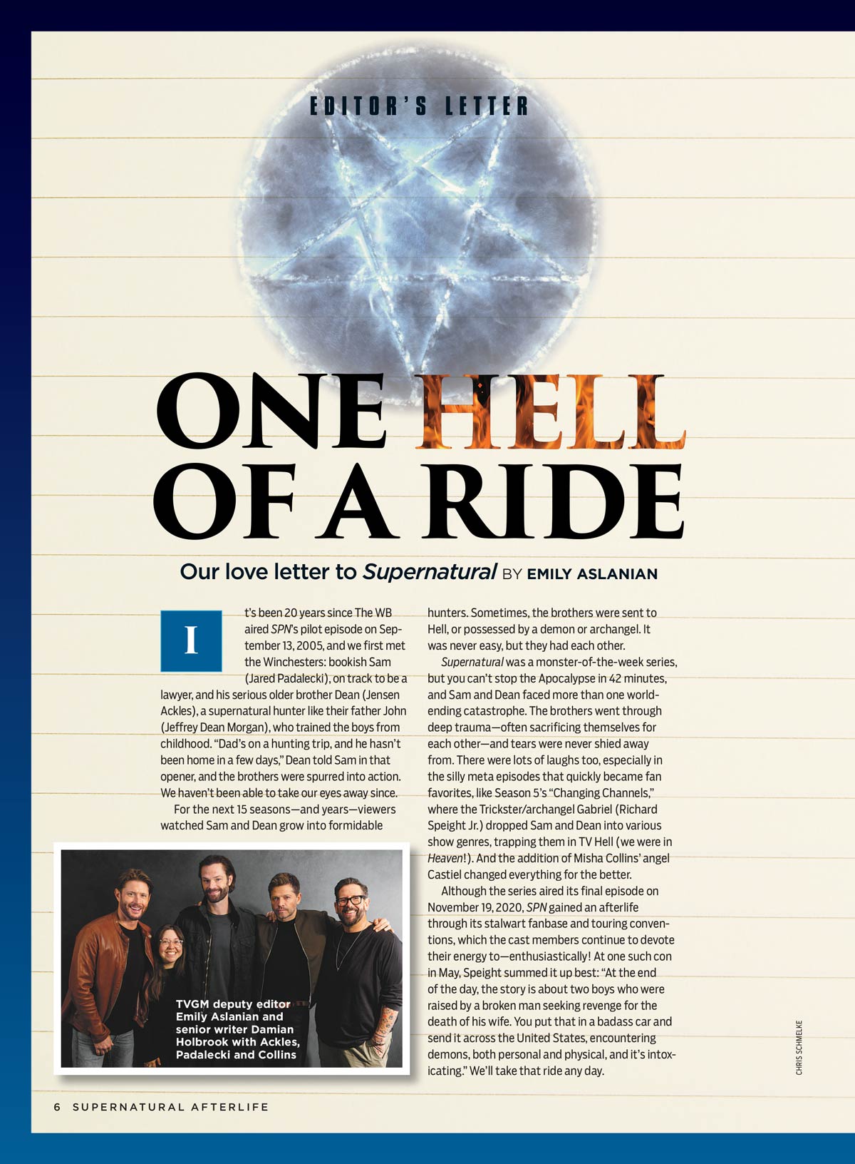 TV Guide - Supernatural Afterlife: The 20th Anniversary Special