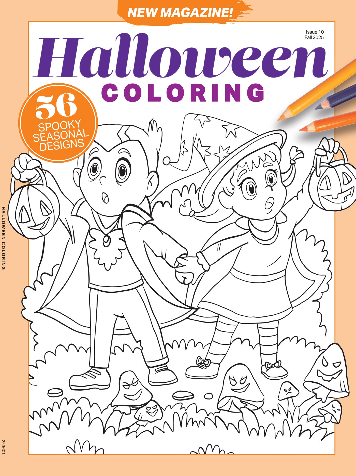 Halloween Coloring - 56 Special Spooky Designs: Coloring Book, Fall Th ...