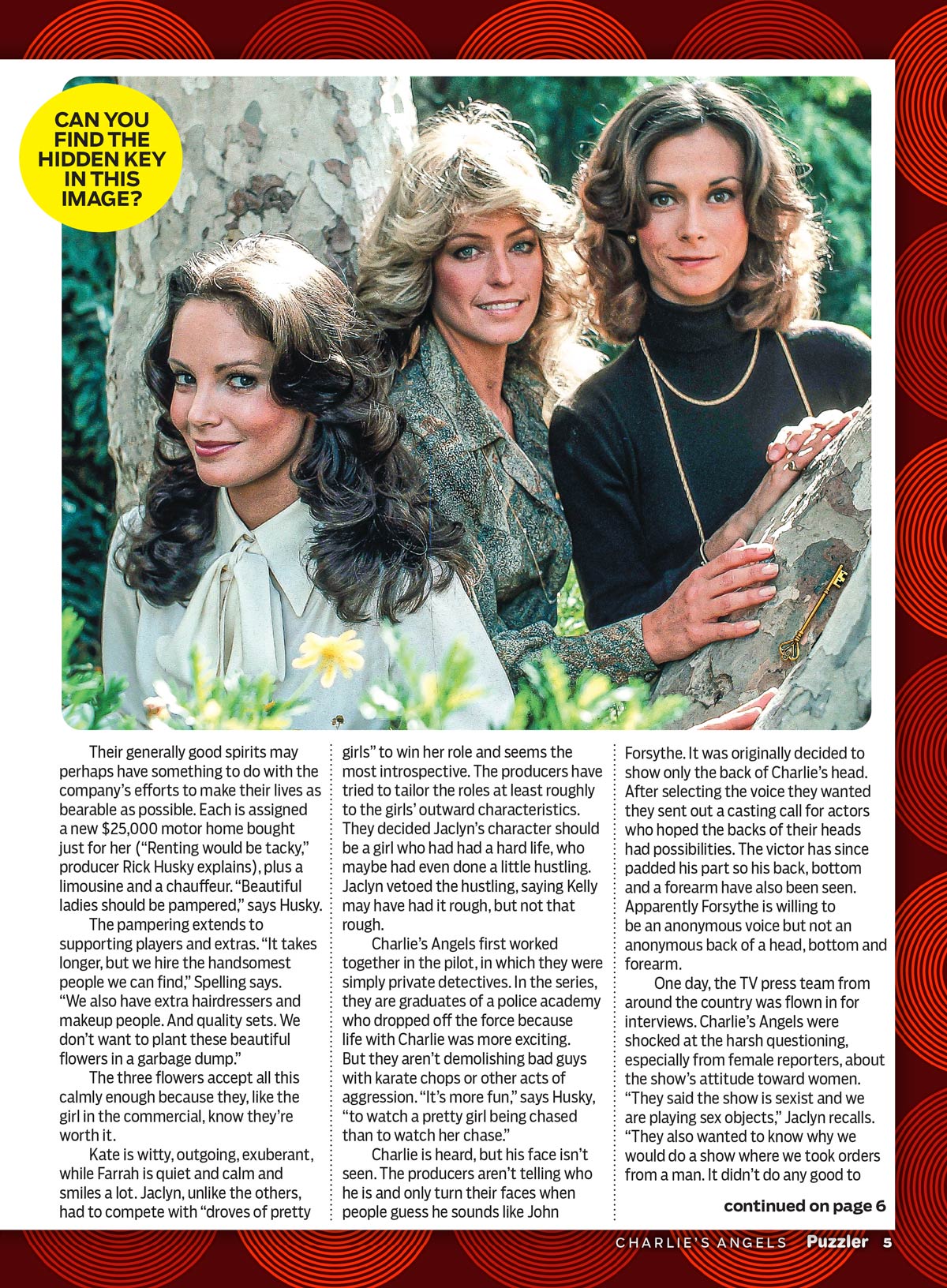 TV Guide - Charlie's Angels 50th Anniversary Puzzler: Puzzles TV Guide - Charlie's Angels 50th Anniversary Puzzler: Puzzles
