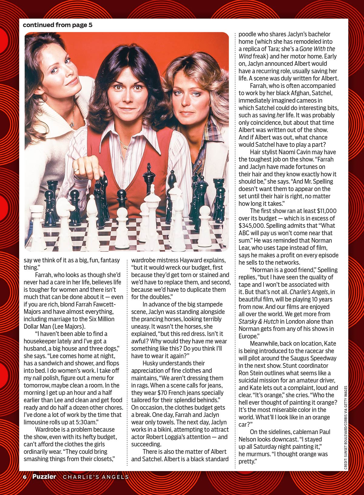 TV Guide - Charlie's Angels 50th Anniversary Puzzler: Puzzles