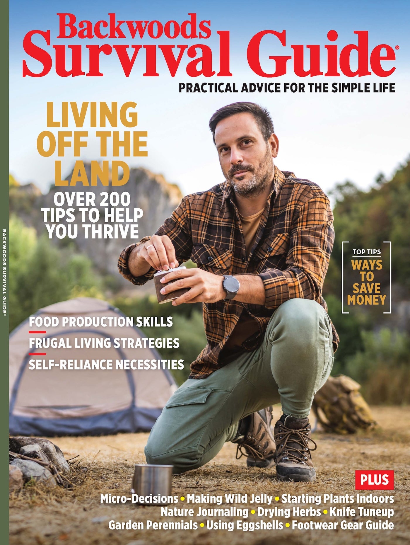 Backwoods Survival Guide - Living Off The Land No. 37: 200+ Tips For S ...