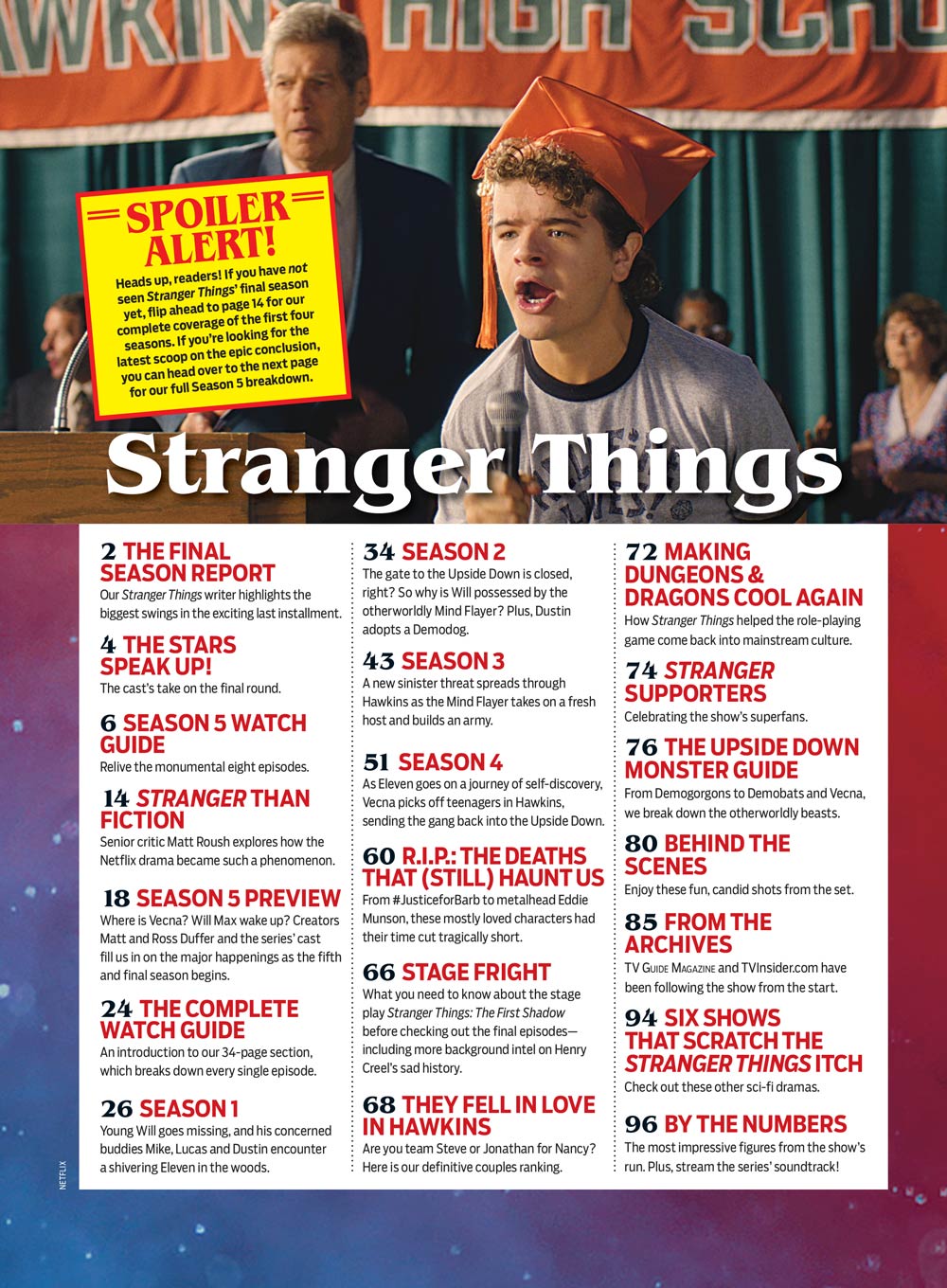 TV Guide - Stranger Things: The Deluxe Collector's Edition