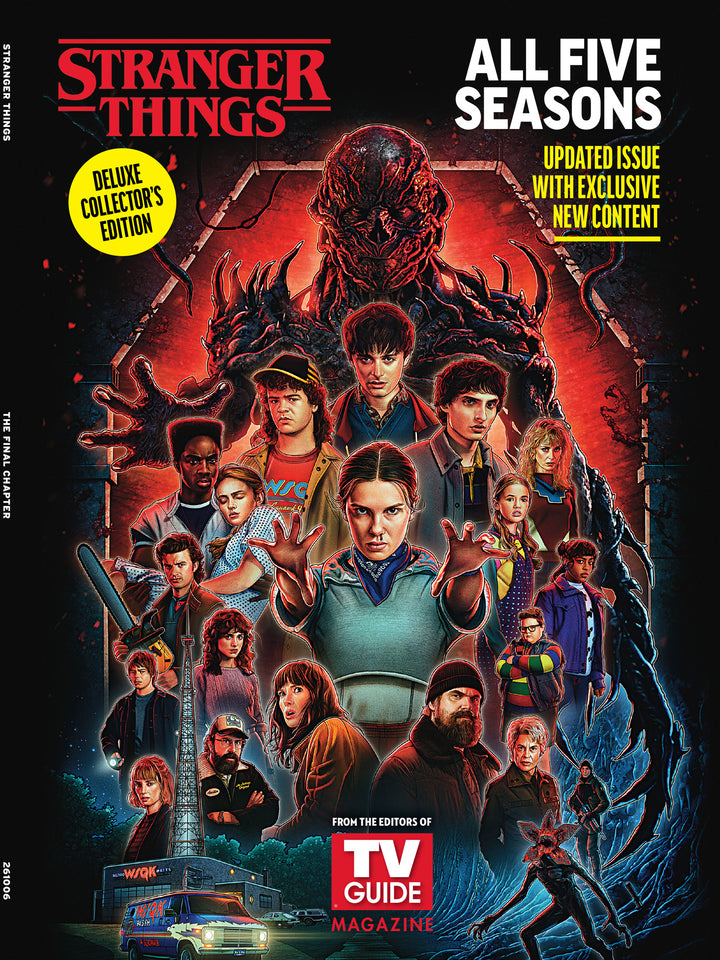 TV Guide - Stranger Things: The Deluxe Collector's Edition, Exclusive ...