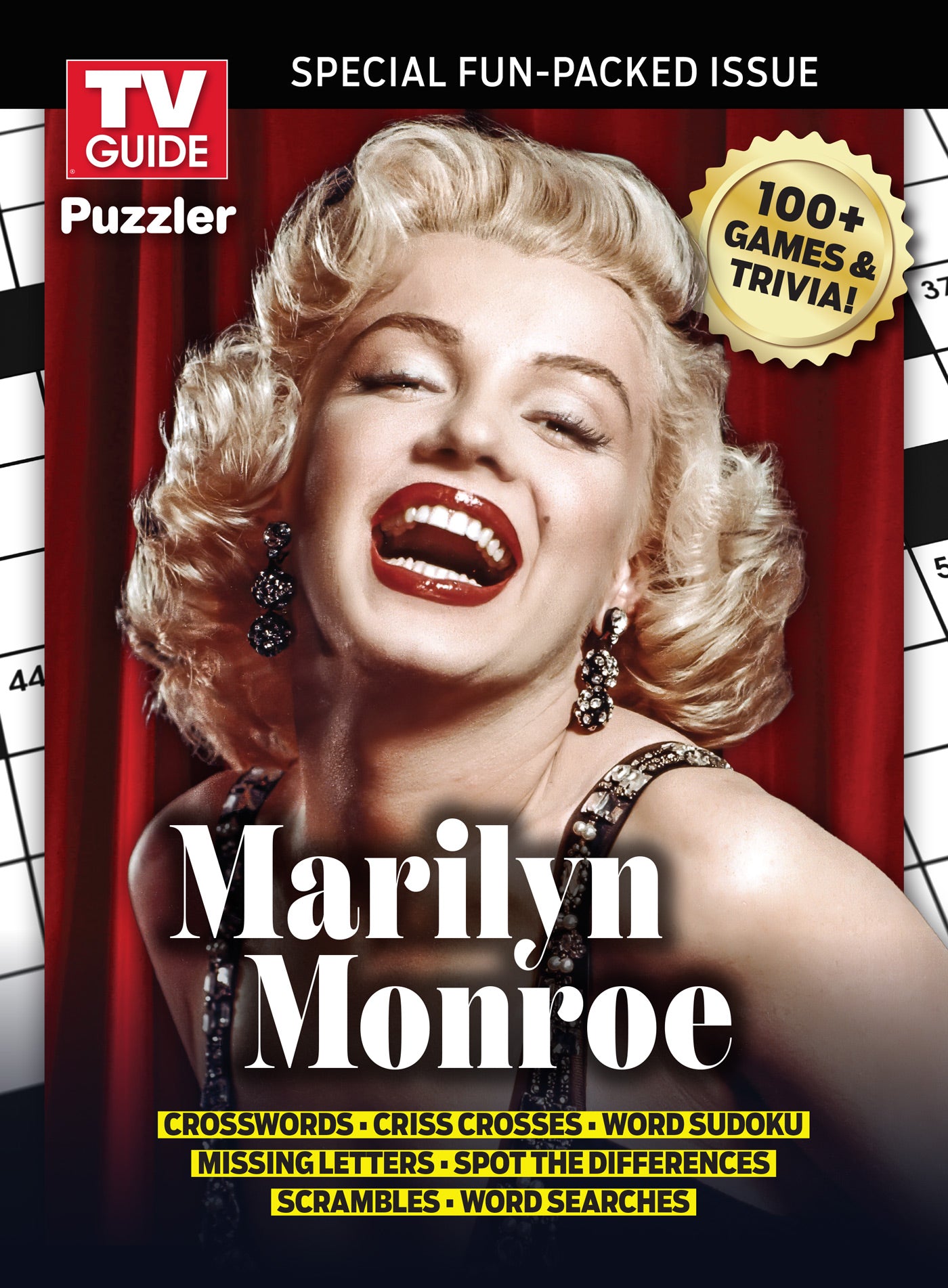 TV Guide - Marilyn Monroe Puzzler: 100+ Games & Trivia, Solve