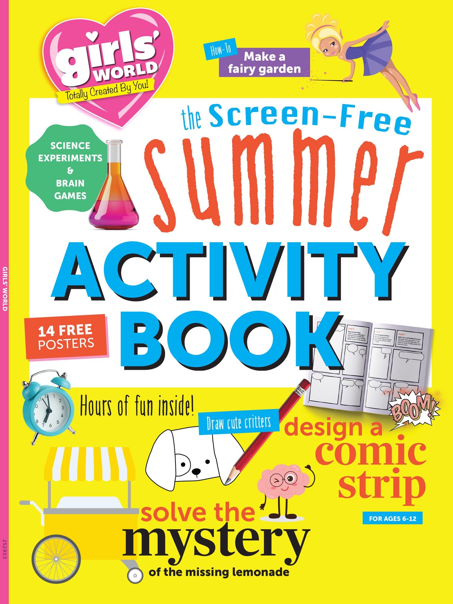 Girls' World - The Screen Free Summer Activity Book: Science Experimen ...