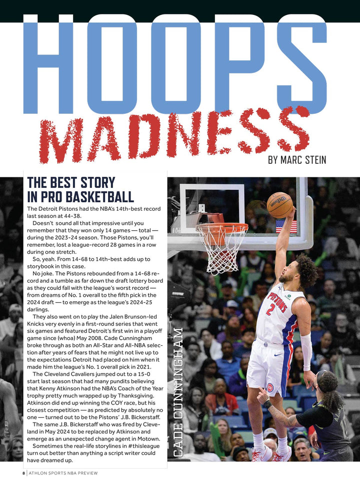 Athlon Sports - 2025-2026 NBA Preview: Lakers' Dynamic Duo, LeBron Jam ...