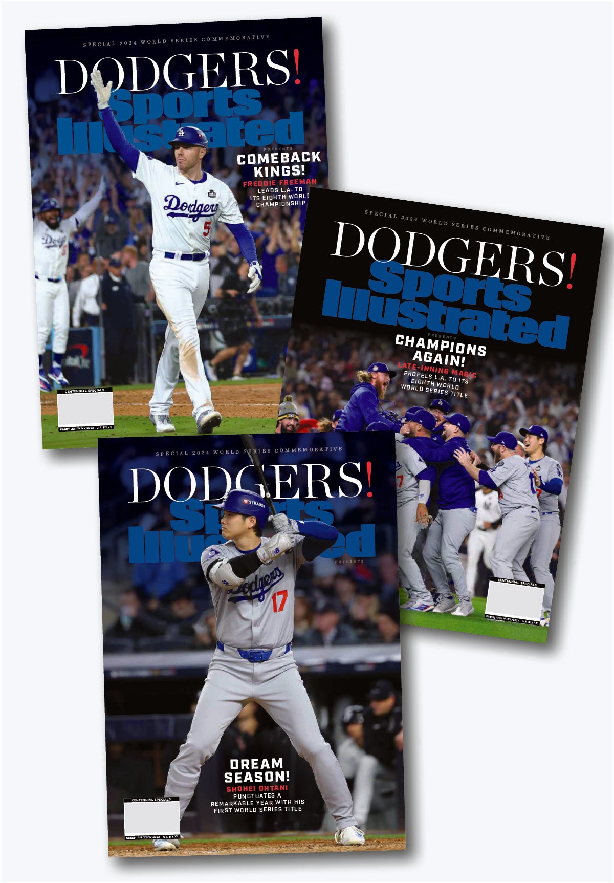 Sports Illustrated LA Dodgers World Series Championship