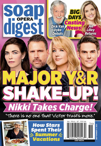 Soap Opera Digest - 09.04.23 Major Young and the Restless Shake Up - Magazine Shop US