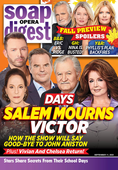 Soap Opera Digest - 09.11.23 Days of Our Lives Salem Mourns Victor - Magazine Shop US