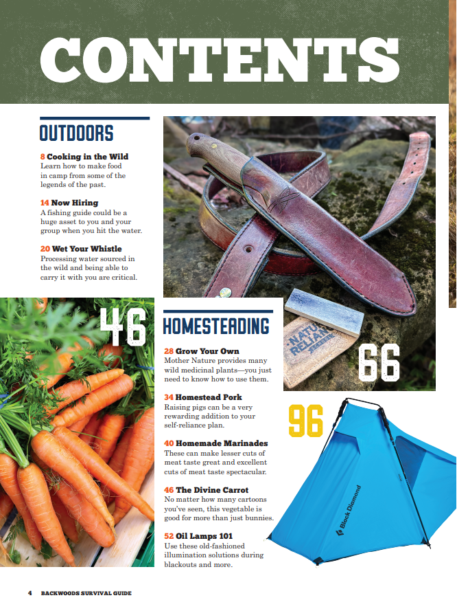 Off Backwoods Backwoods Survival Guide - Living Off The Land No. 32: Your Ultimate R ...