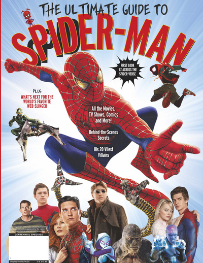Hollywood Spotlight - The Ultimate Guide to Spider-Man: The Spider-Verse, All the Movies, TV Shows, Comics, Behind the Scenes Secrets, Plus What's Next for the World's Favorite Web-Slinger - Magazine Shop US