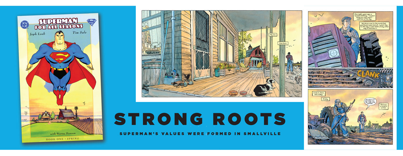 DC Comics Presents Superman – Don’t miss this amazing limited-edition magazine featuring the comic book stories that inspired the new movie including All-Star Superman # 1, Superman: For All Seasons # 1, and Lex Luthor: Man Of Steel # 1!