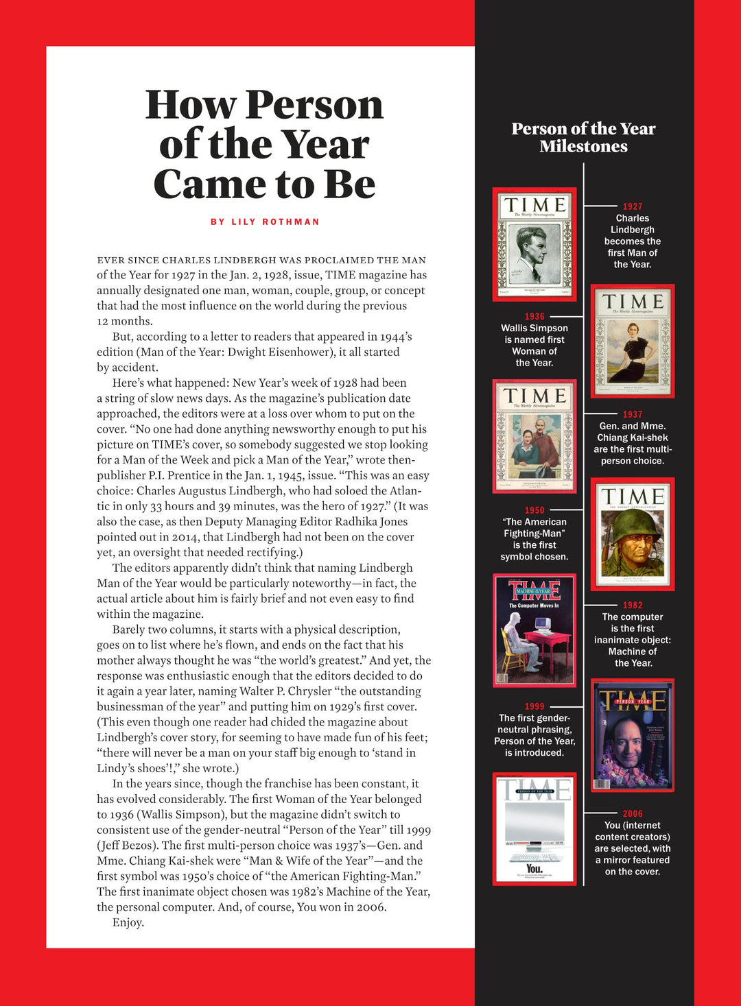 1982 Man Time Magazine 1982 Man Of The Year