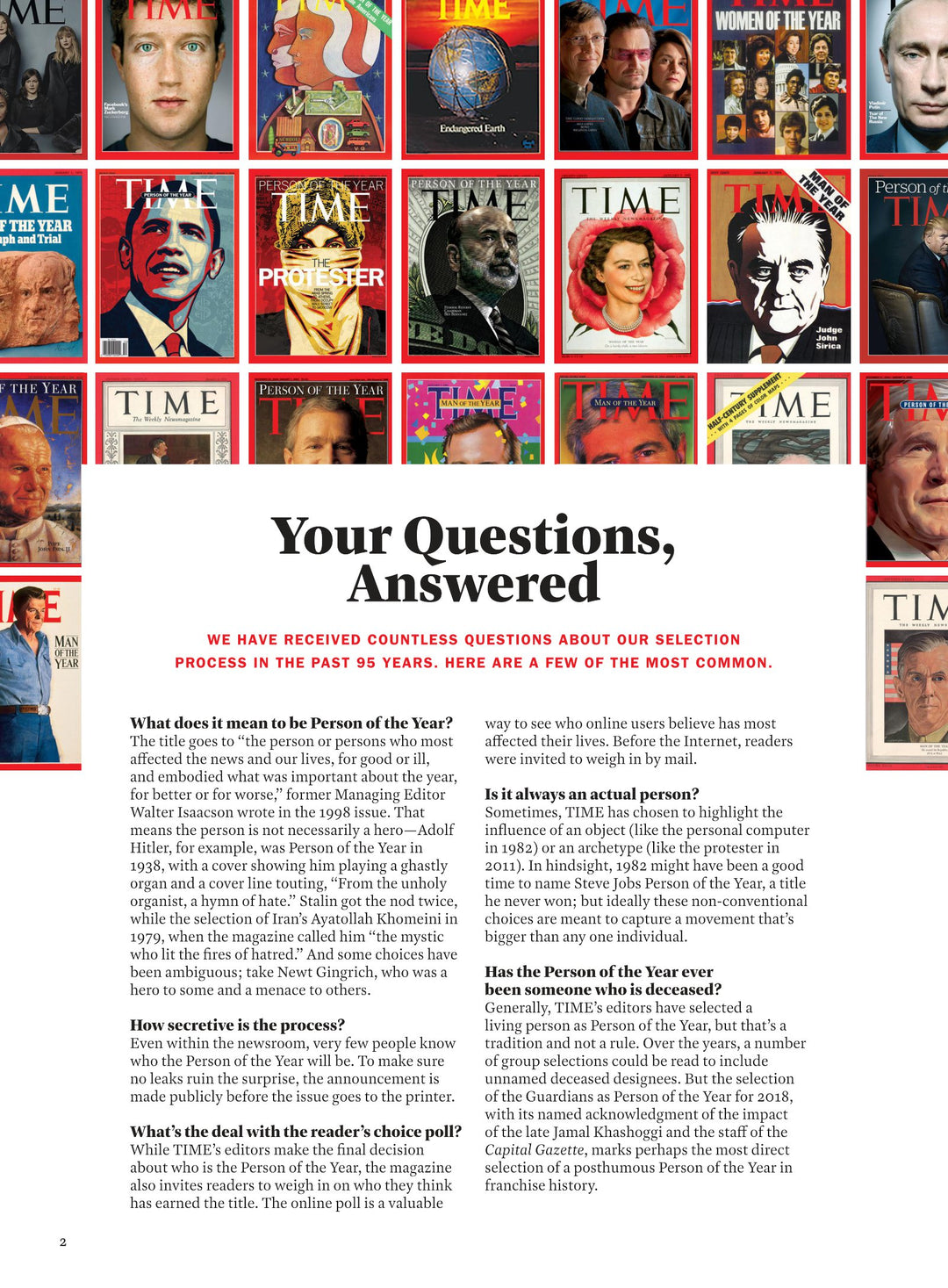 1982 Man Time Magazine 1982 Man Of The Year