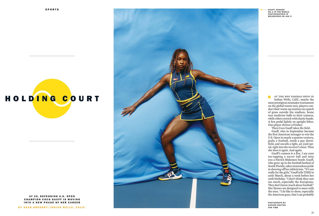 TIME Magazine Edition: Why The Tennis Star Coco Gauff