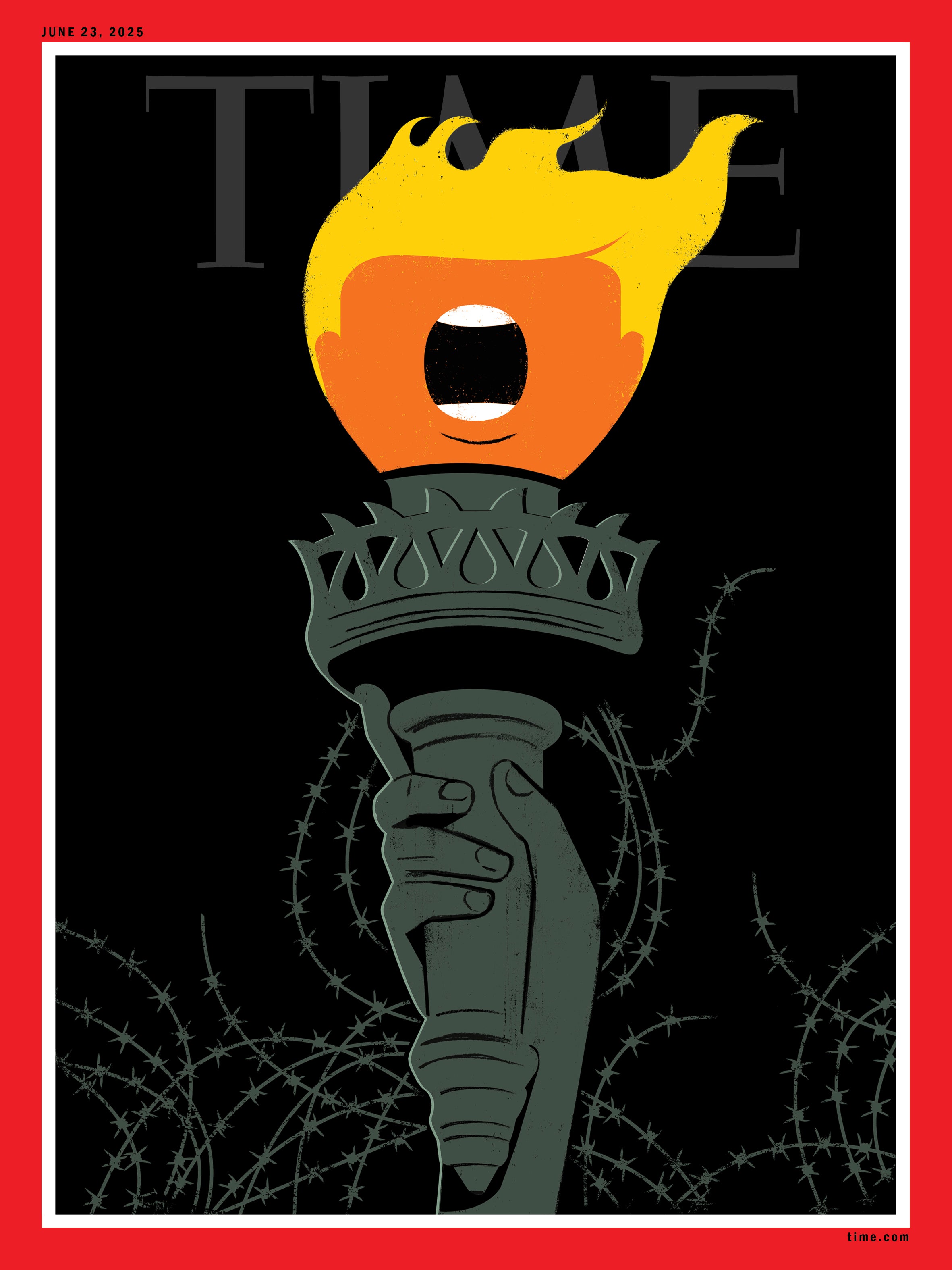 Immigration Magazine TIME Magazine - 06.23.25 Edition: Inside Trump's War on Immigration ...