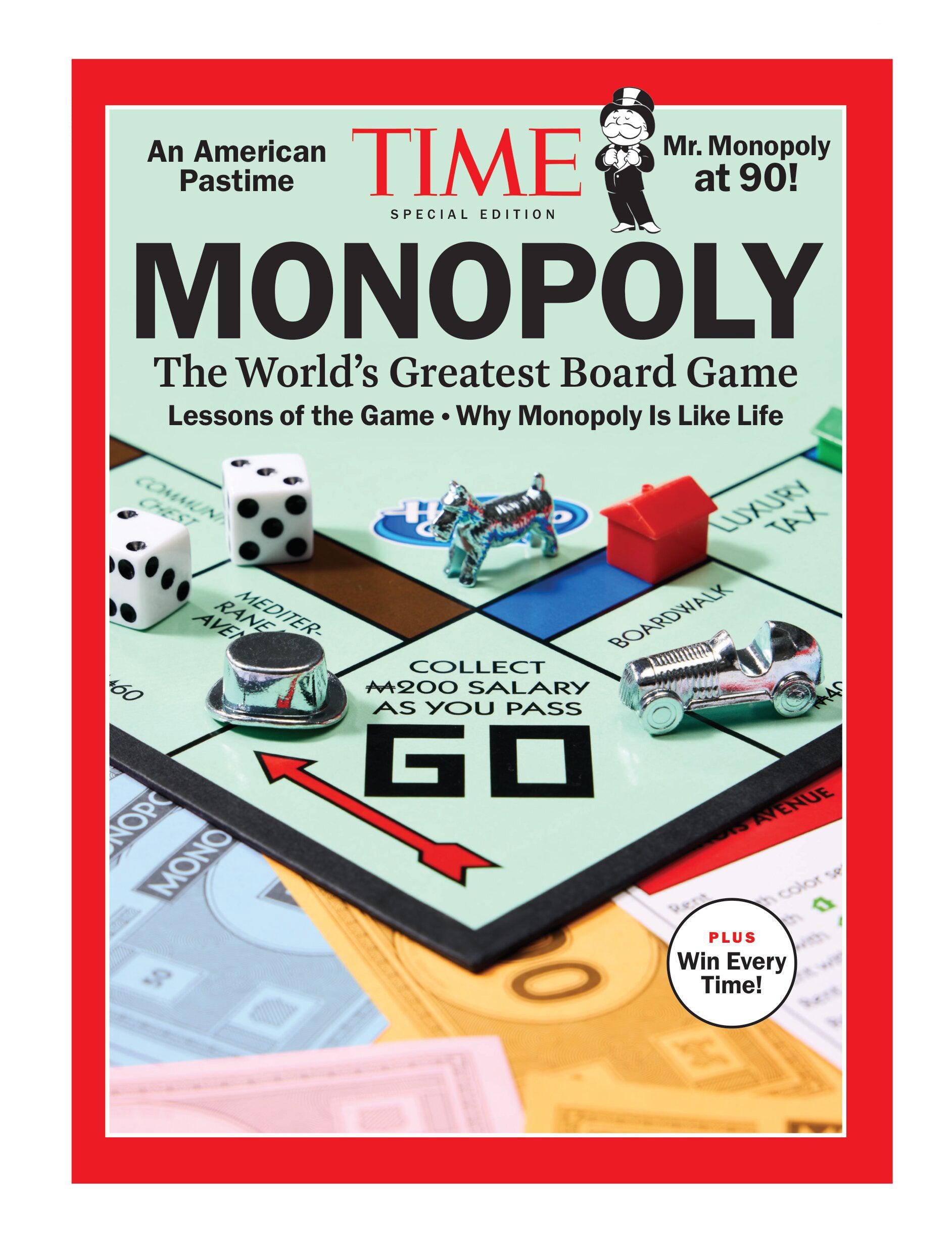 Time Monopoly TIME Special Edition - Monopoly: The World's Greatest Board Game, Mr ...