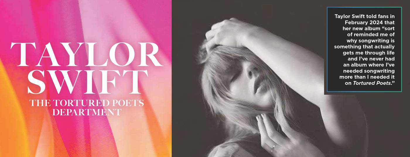 Taylor Swift - The Tortured Poets Department: New Double Album, Trackl ...