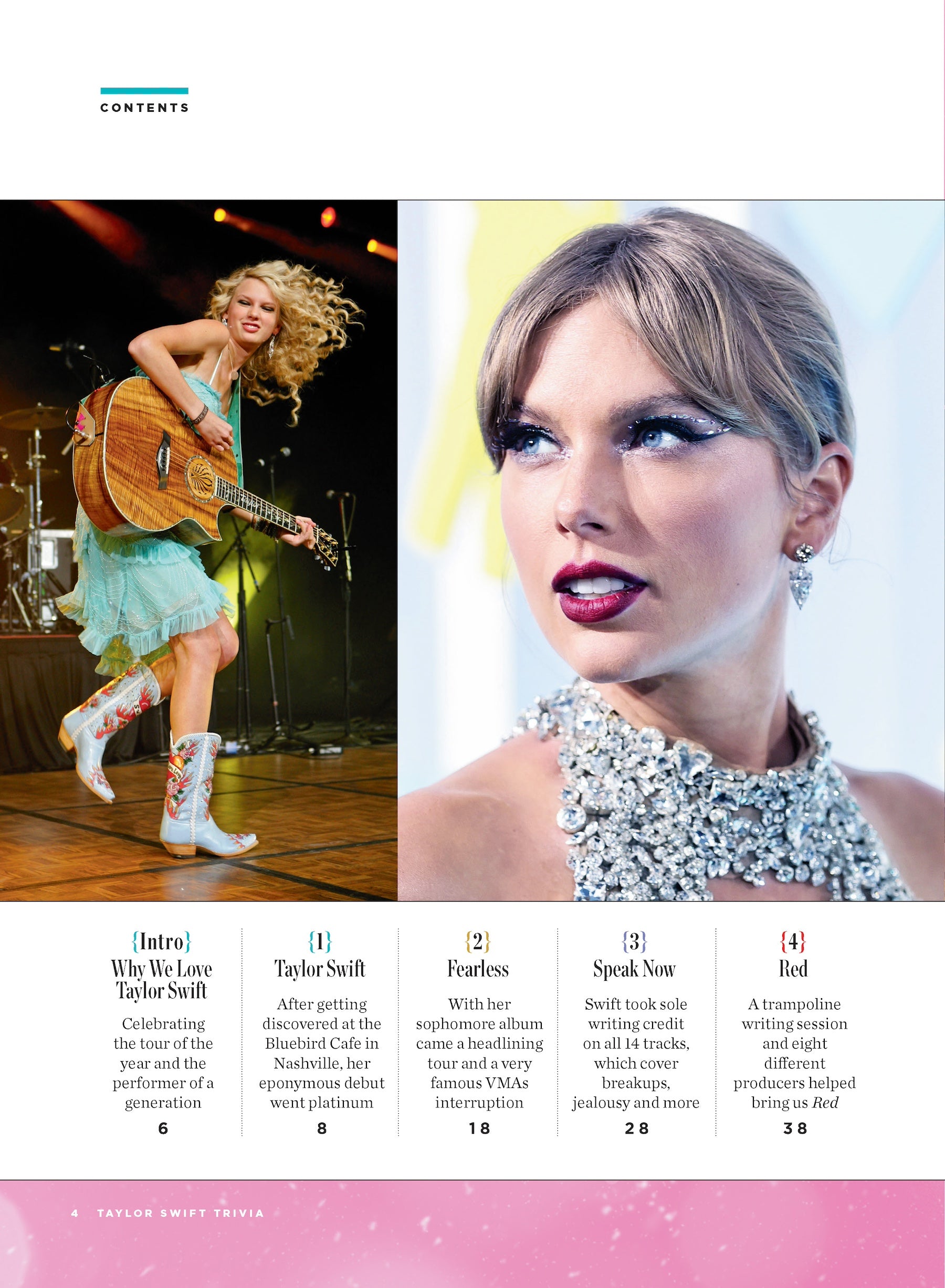 Taylor Swift Eras Tour - Trivia Book: Her Story, Album Evolution