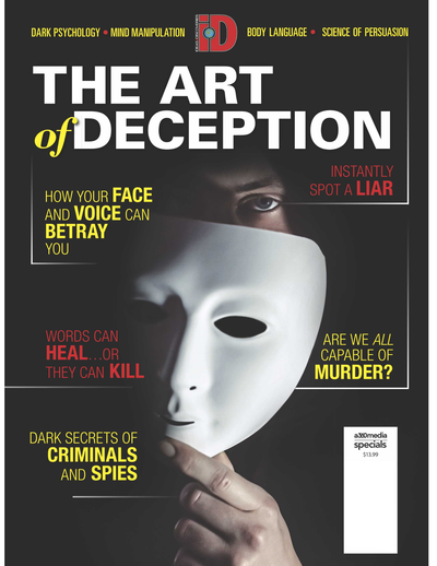 iD Ideas & Discovery - The Art of Deception: How Your Voice Can Betray You, Instantly Spot a Liar, Are We All Capable of Murder? Dark Secrets of Criminals and Spies, Words can Heal or They can Kill. - Magazine Shop US
