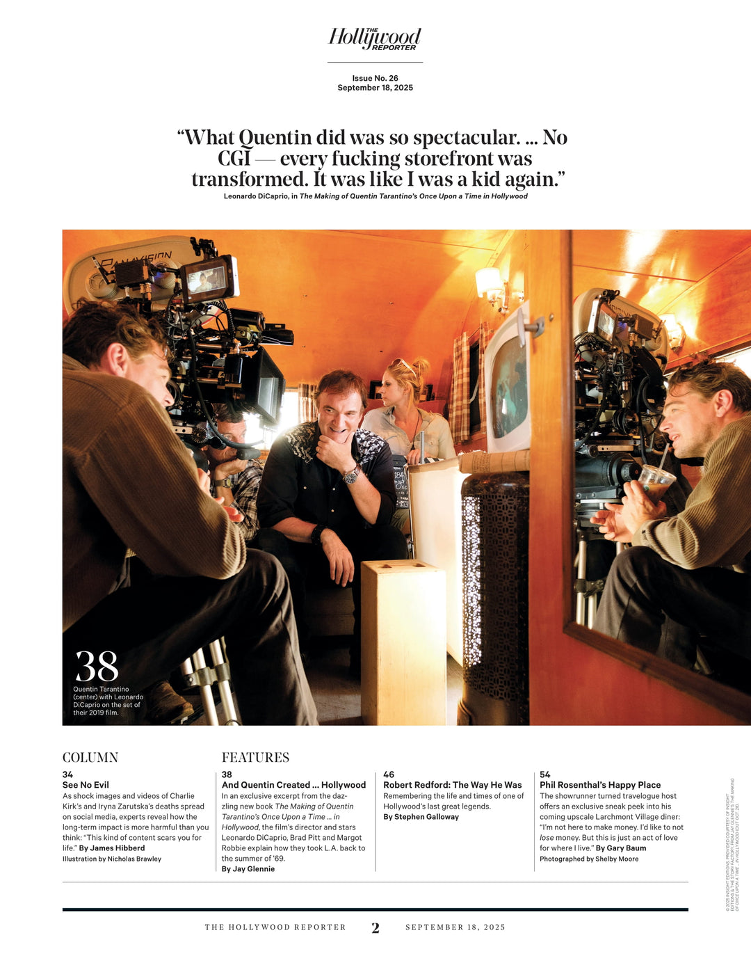 The Hollywood Reporter Edition: Robert Redford's Legacy