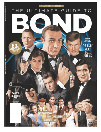 Hollywood Spotlight - James Bond Agent 007: 60th Anniversary Tribute, The Inside Story Of All 25 Films - Magazine Shop US