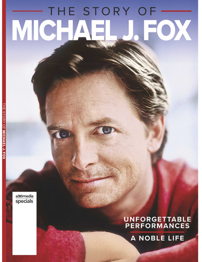 Michael J. Fox - A Noble Life & Unforgettable Performances: Family Ties & Back to the Future, Foundation For Parkinson Research - Magazine Shop US