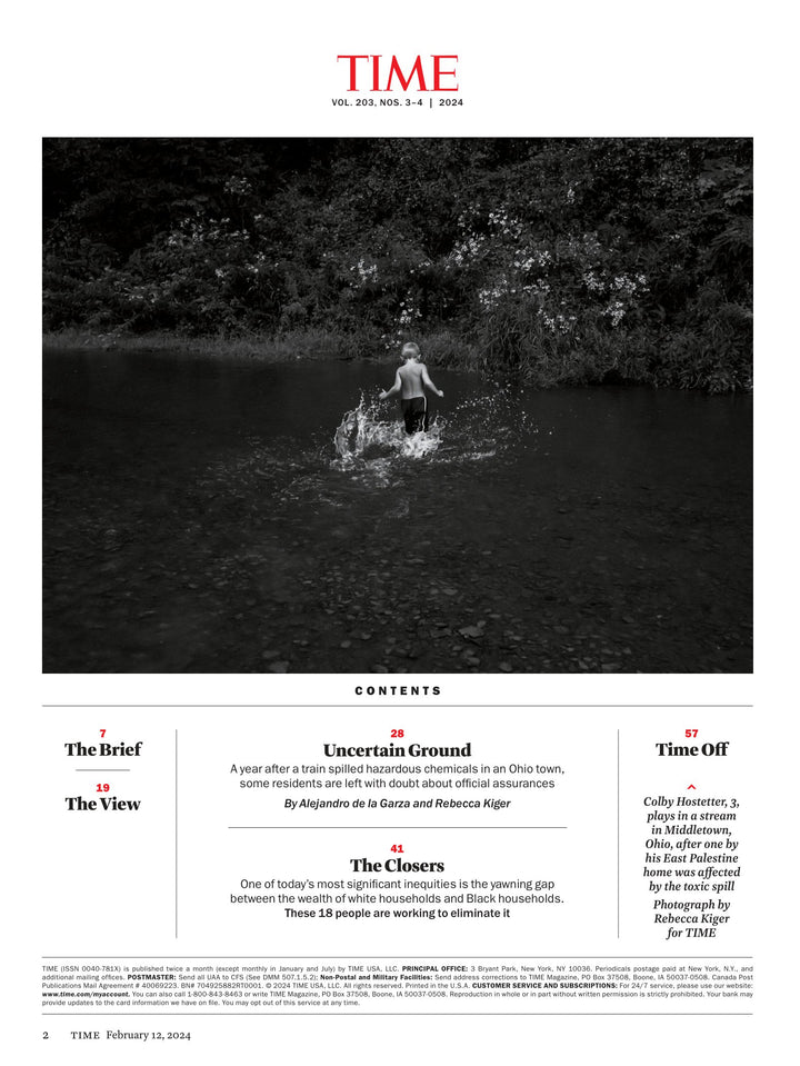TIME Magazine - 02.12.24 Edition: Issa Rae & 17 Leaders Closing Racial ...