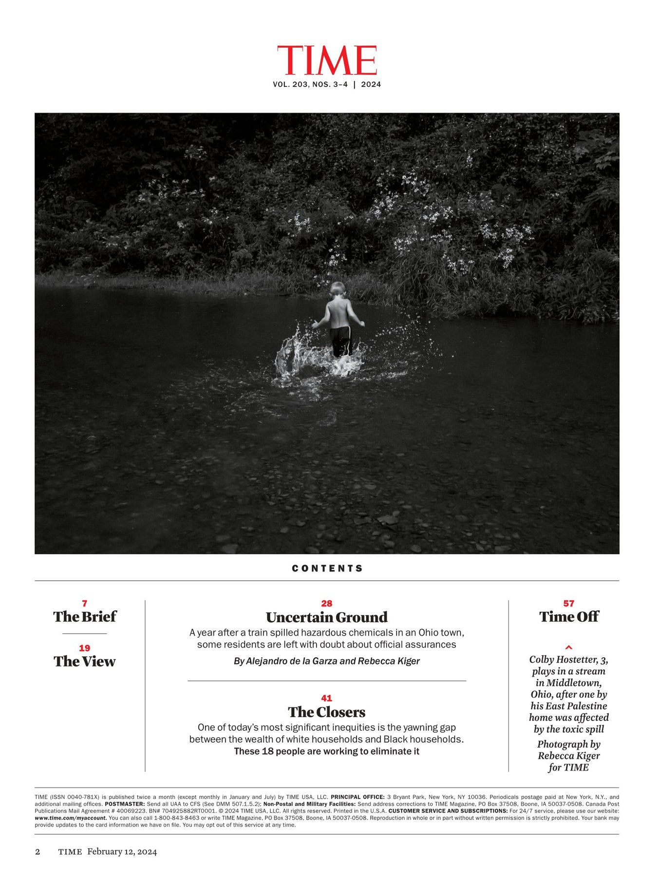 TIME Magazine - 02.12.24 Edition: Issa Rae & 17 Leaders Closing Racial ...