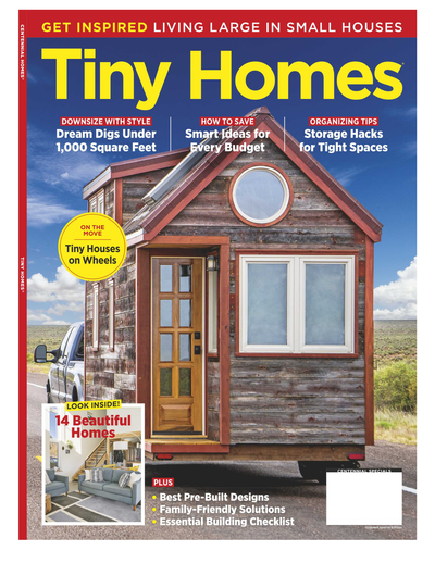 Tiny Homes - Living Large In Small Houses! Downsize With Style, How To Save, Organizing Tips With The Best Pre-Built Designs, Family-Friendly Solutions & Essential Building Checklist! - Magazine Shop US