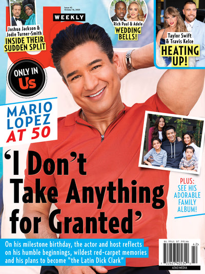 Us Weekly - 10.16.23 Mario Lopez I Don't Take Anything for Granted! - Magazine Shop US