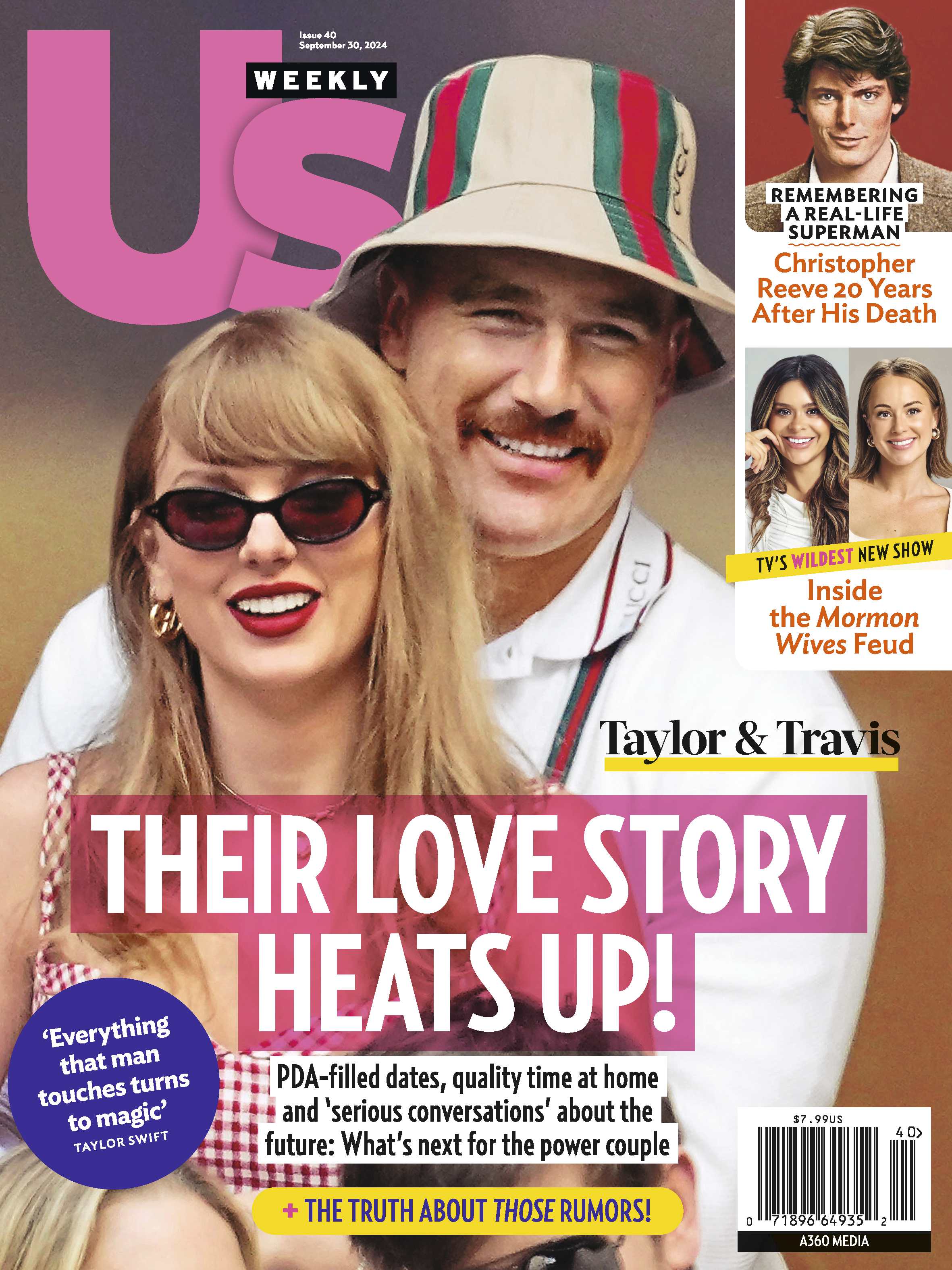 Us Weekly - 09.30.24 Travis and Taylor Their Love Story Heats Up ...