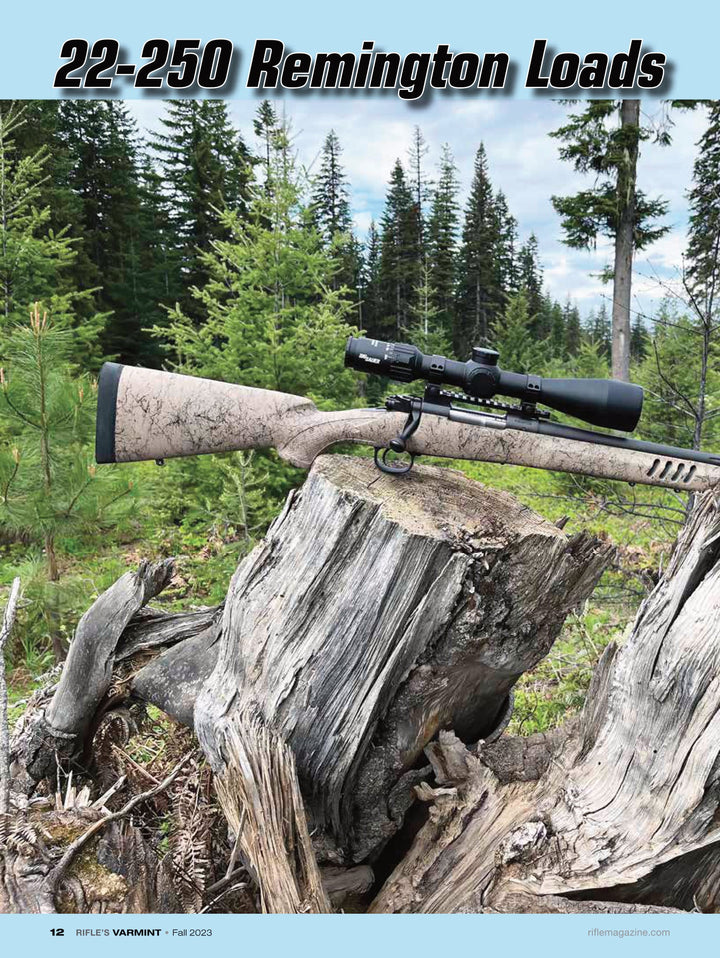 Varmint Rifles & Cartridges Fall 2023 - Varmint Hunting, Night Setups ...