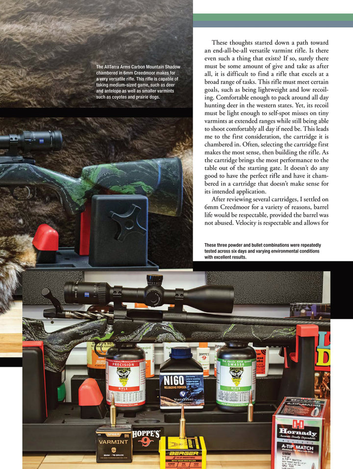 Varmint Rifles & Cartridges Spring 2023 - Tips, Techniques & Suggestio ...