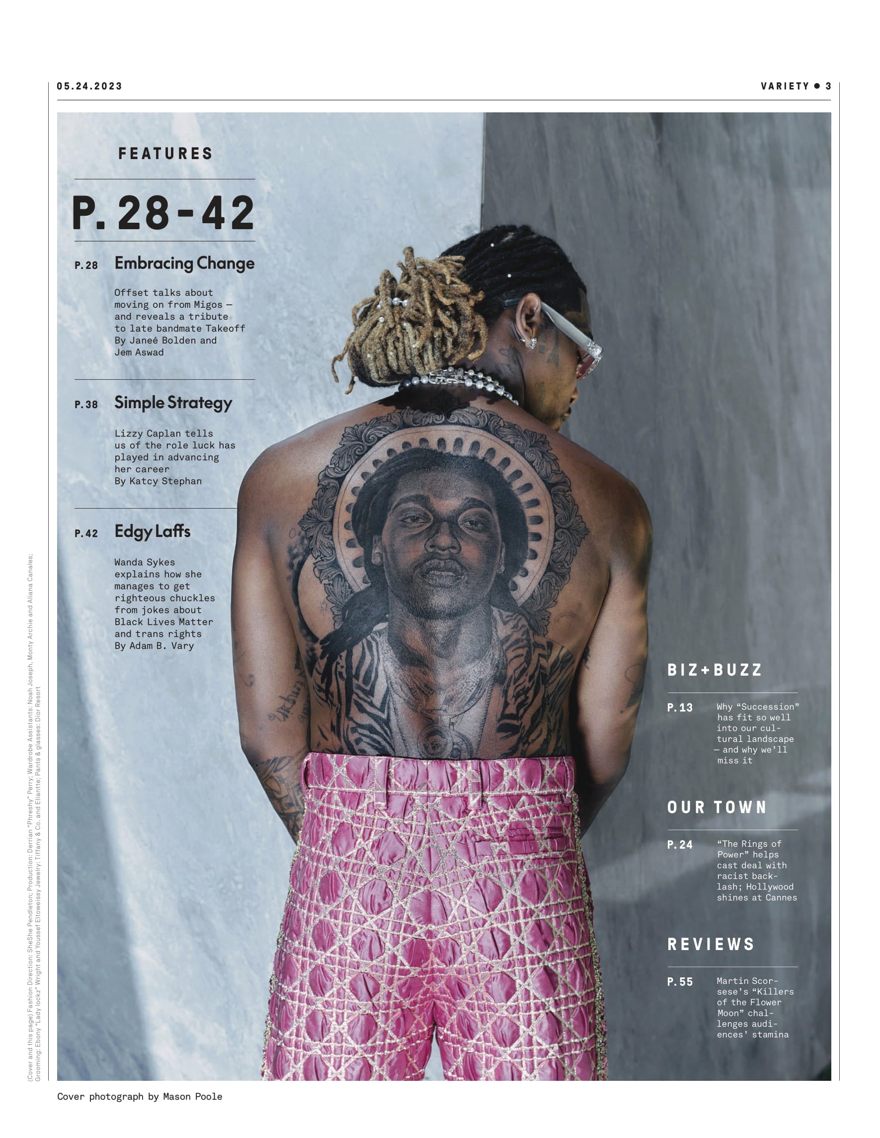 Variety - 23.05.24 Edition: Rapper Offset Talks About Life After Migos ...