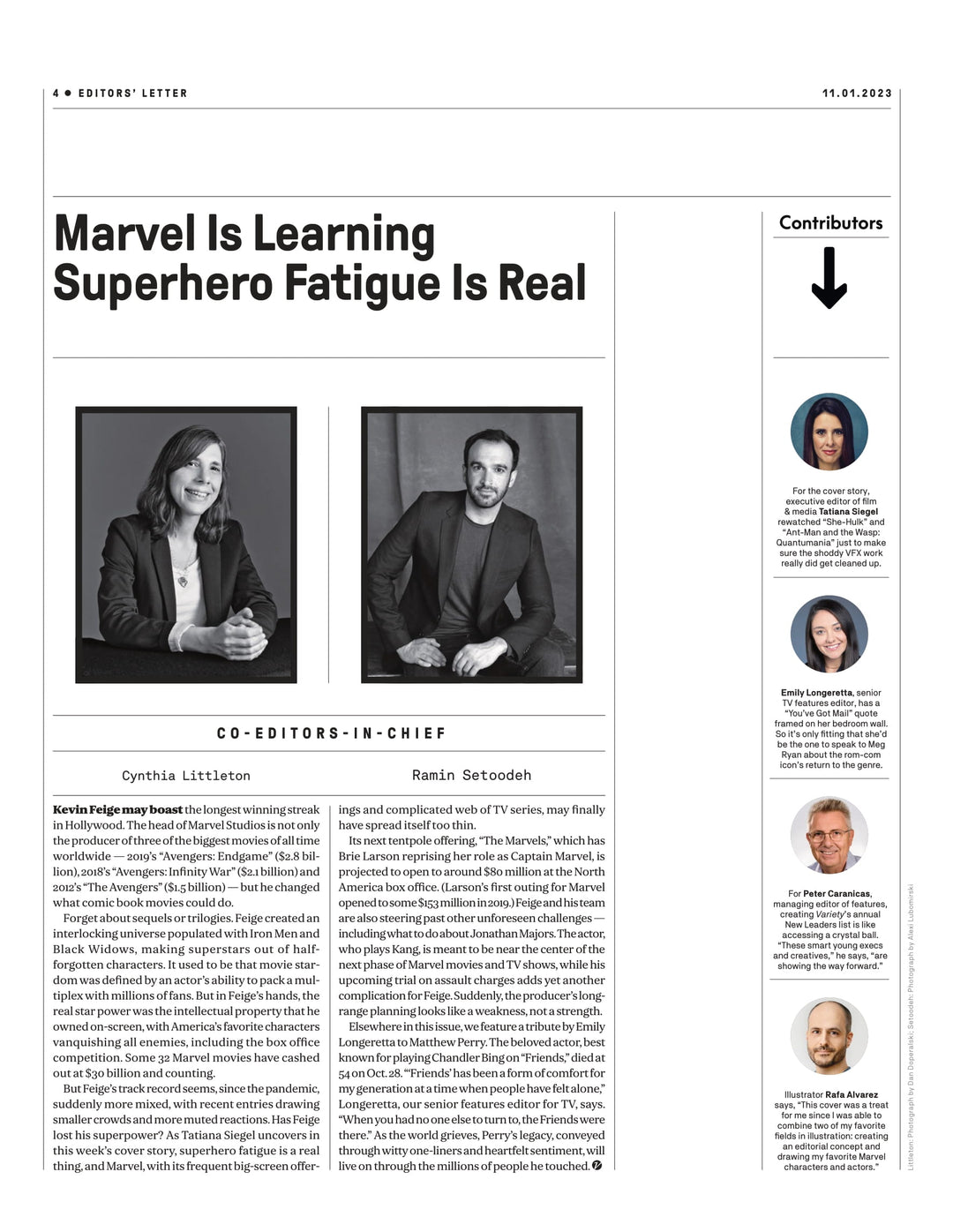 Variety Edition: Is Marvel In Trouble?, Disney's