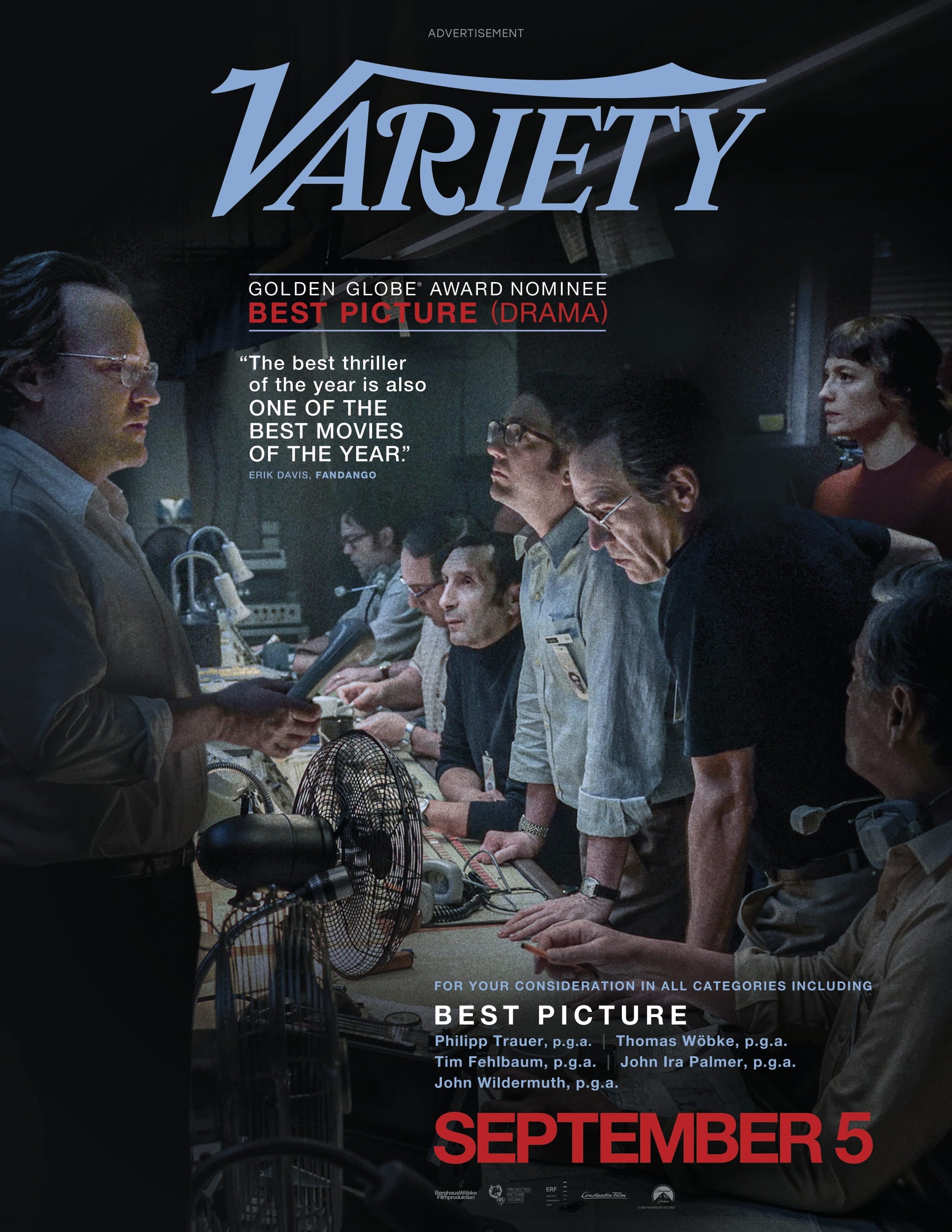 Variety - 24.12.11 Edition: Actors On Actors, Ariana Grande, Cynthia E ...