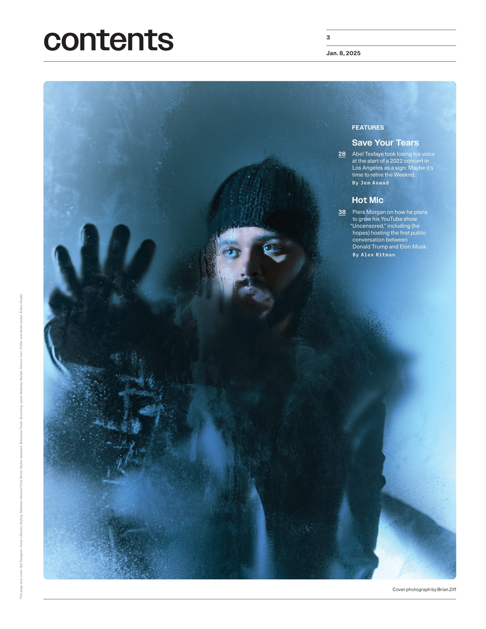 Variety - 25.01.08 Edition: The Weeknd Completes The 'After Hours