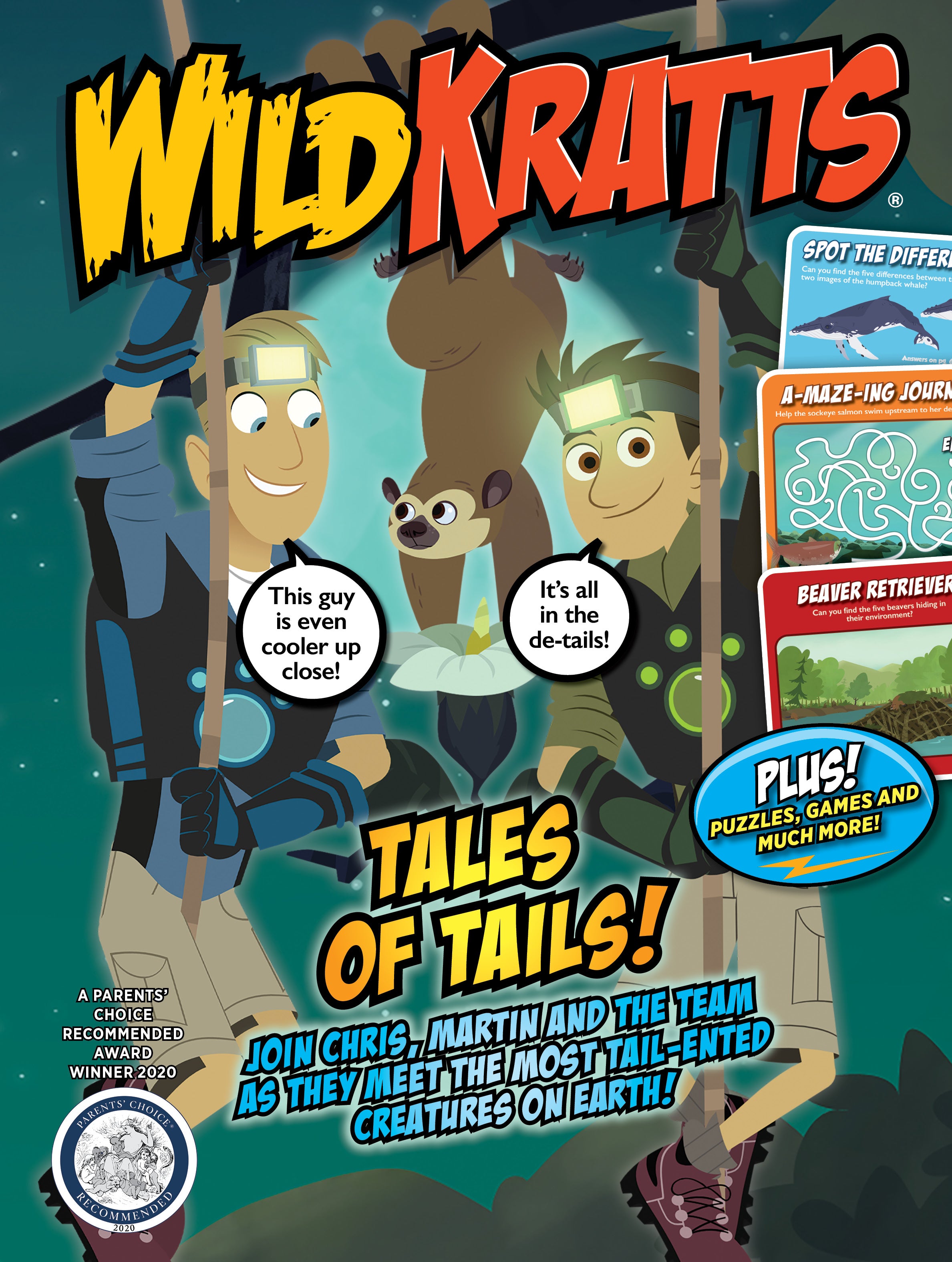 Wild Kratts 24 Tales of Tails Magazine Shop US
