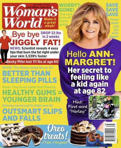 Woman's World - 09.18.23 Hello Ann Margret Feeling Like a Kid Again at Age 82 - Magazine Shop US